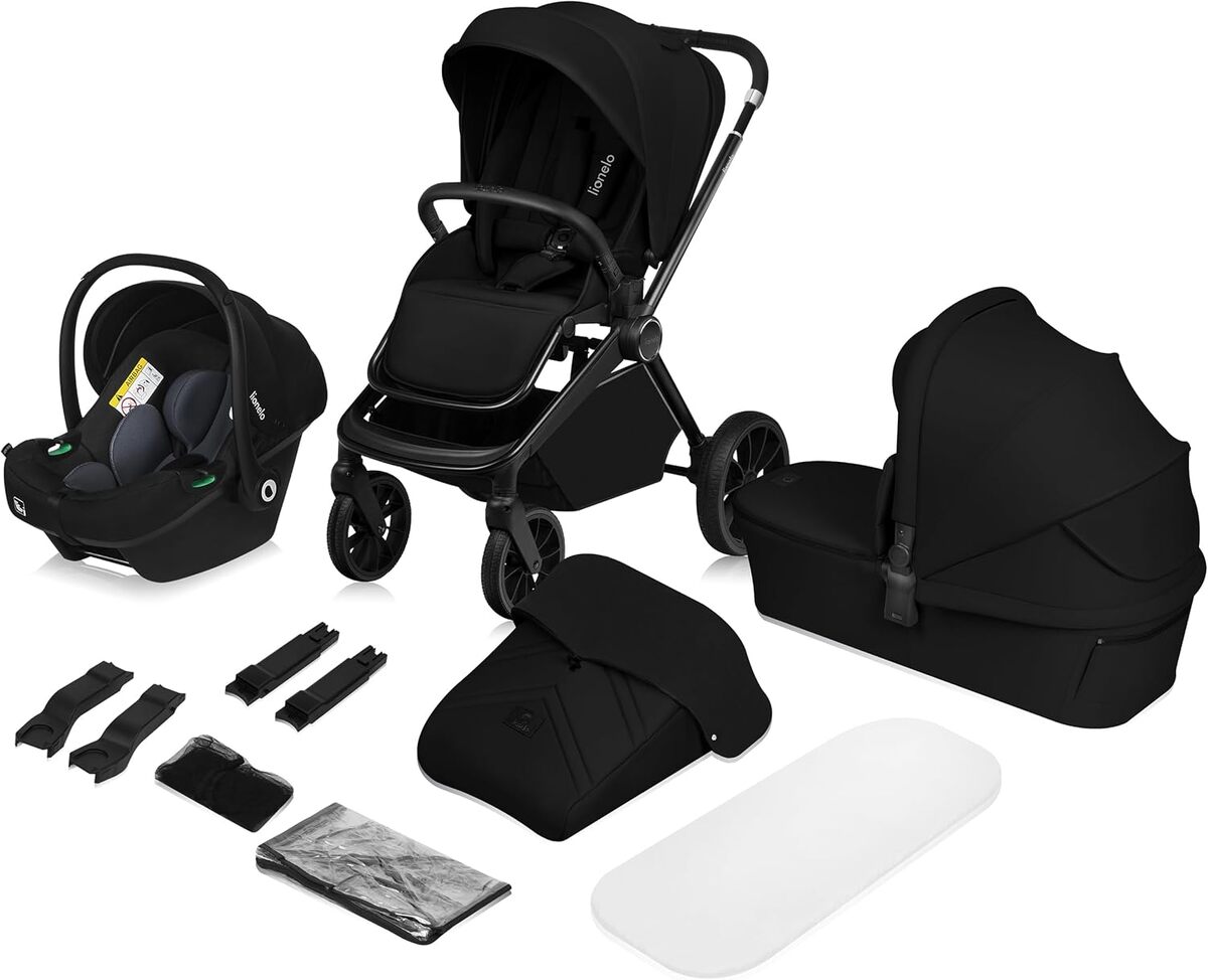Test de la poussette 3 en 1 Lionelo Mika Plus (Black Onyx)