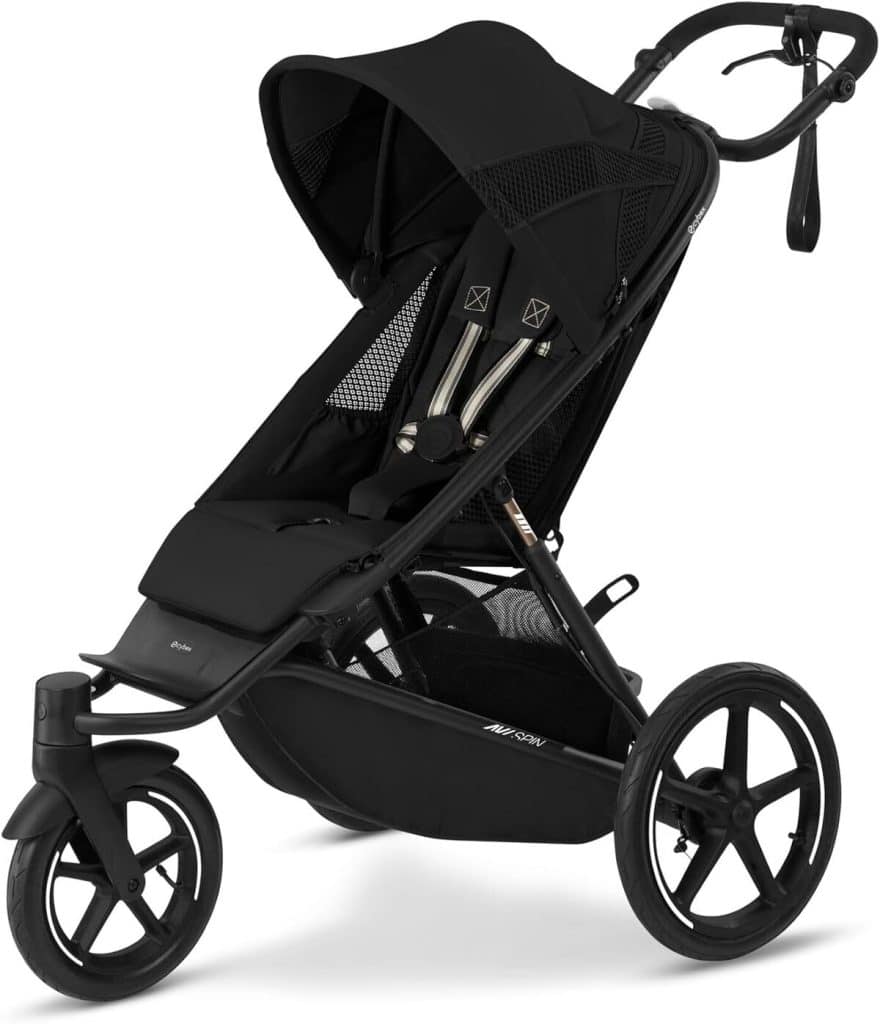 Test de la poussette Cybex Avi Spin : polyvalente et tout-terrain