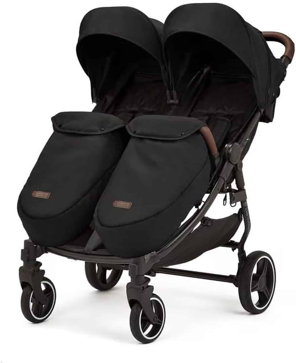 Test de la poussette double Ickle Bubba Venus Max : compacte et légère