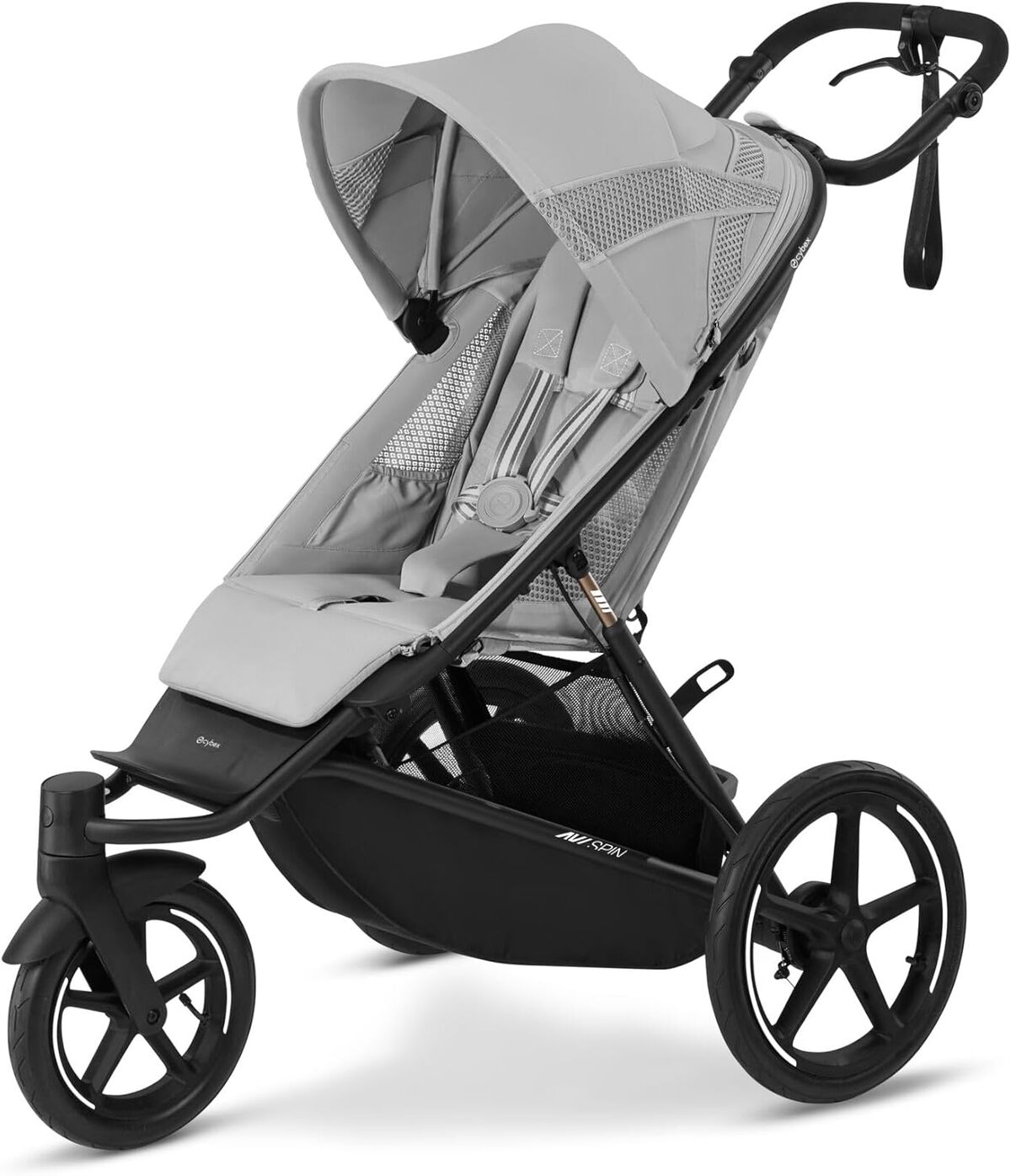 Test : poussette Cybex Avi Spin, polyvalence et confort