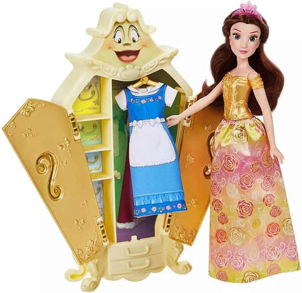 Disney F26325L00 Poupée et armoire Princesse Belle