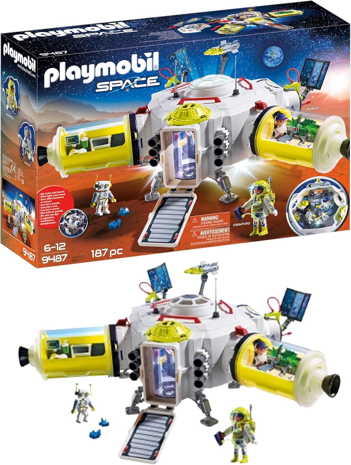 Test de la station spatiale Playmobil 9487 : mission sur Mars