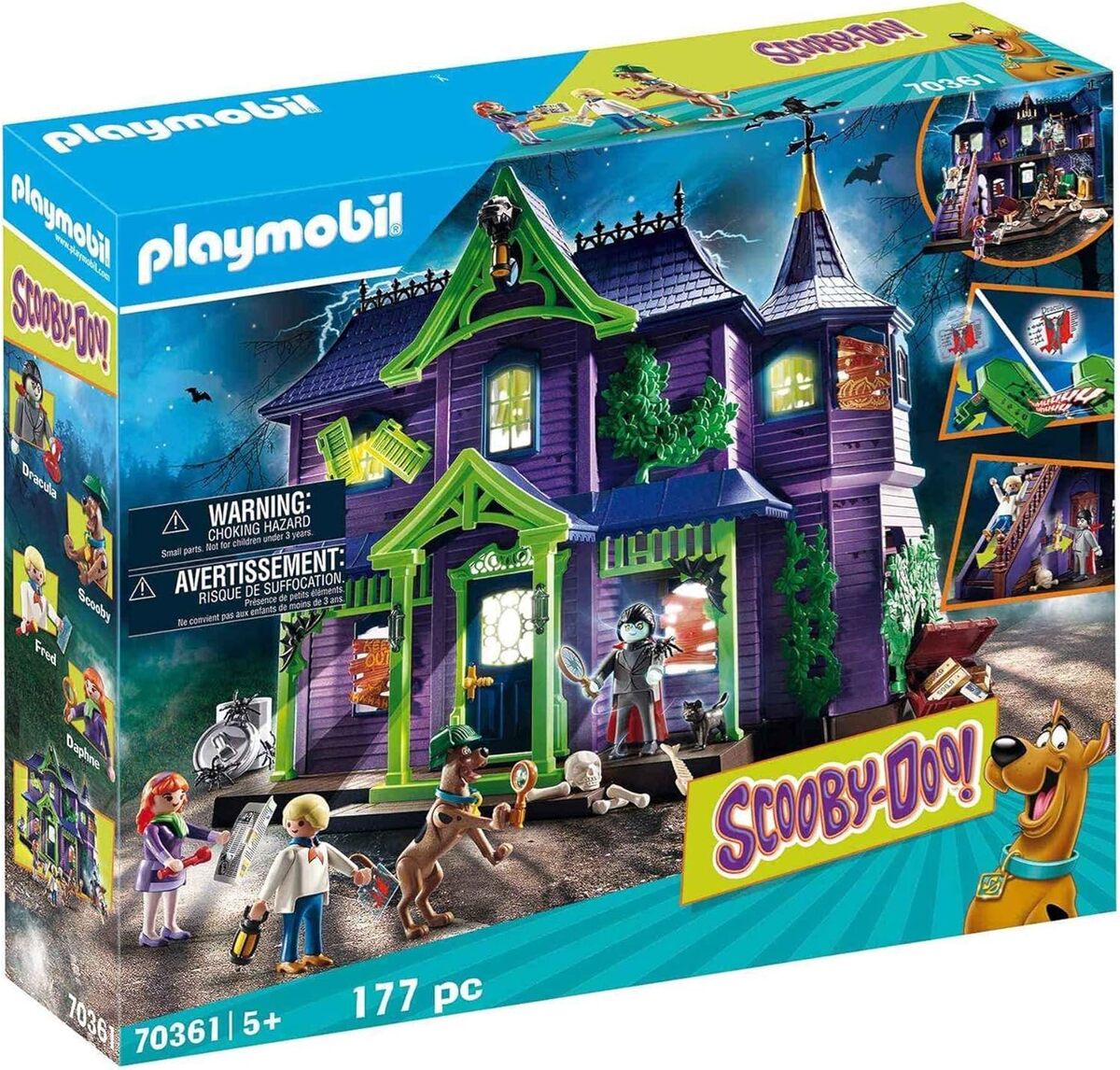Test du Playmobil 70361 Scooby-Doo au manoir hanté