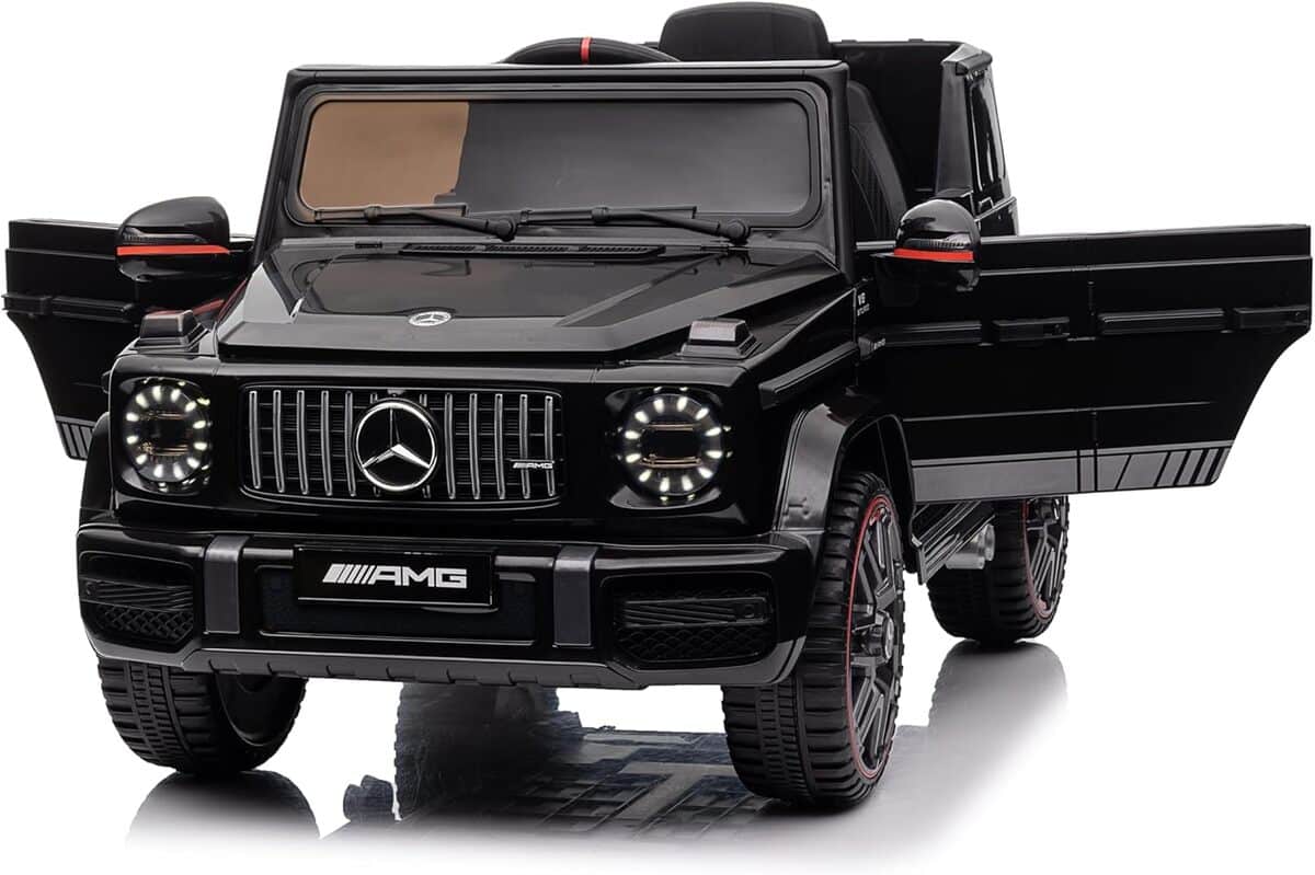 Test : voiture électrique enfant Mercedes G63 AMG 12V (noir)