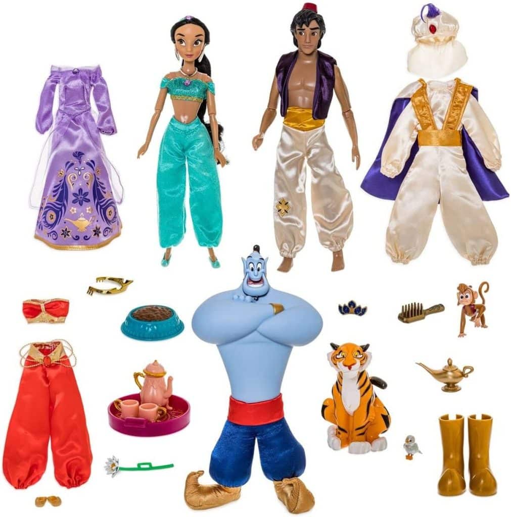 Avis Disney : coffret cadeau poupée classique Jasmine-Aladdin