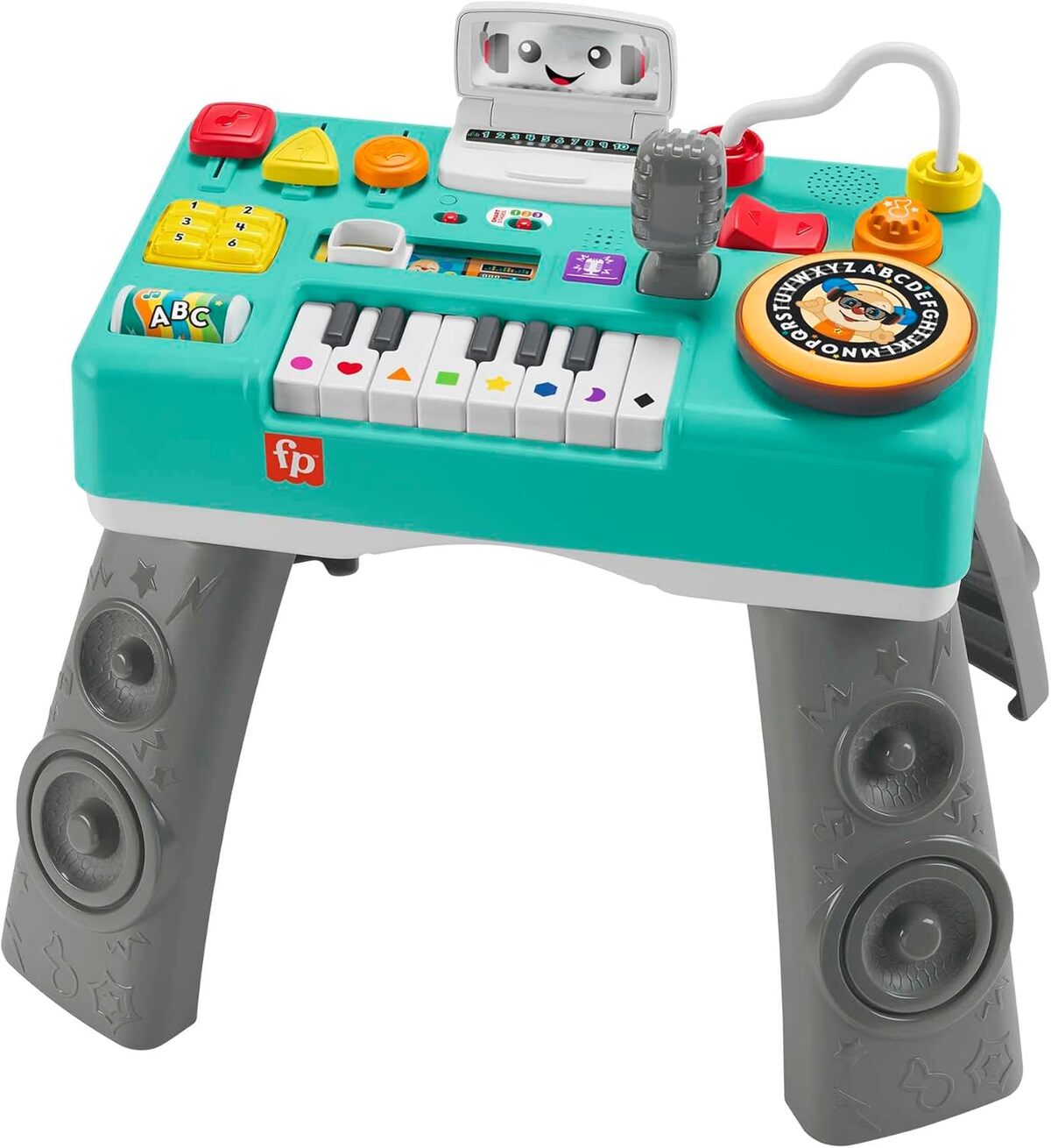 Test Fisher-Price Ma Table DJ : éclats de rire et éveil musical pour bébé