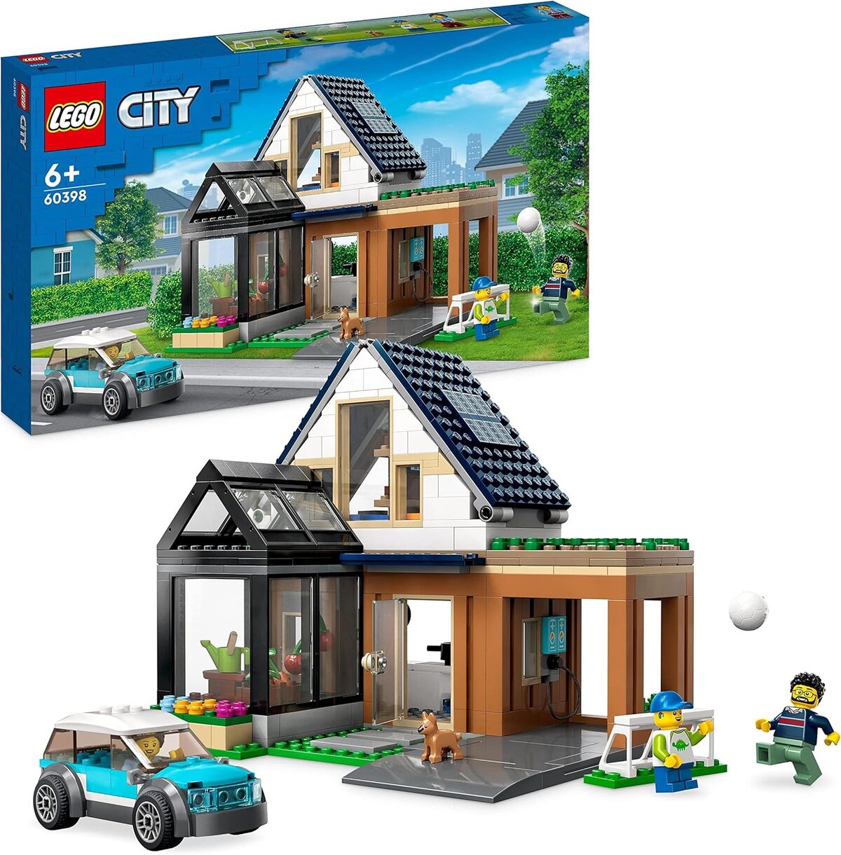 Test : lego 60398 city, la maison familiale et sa voiture électrique