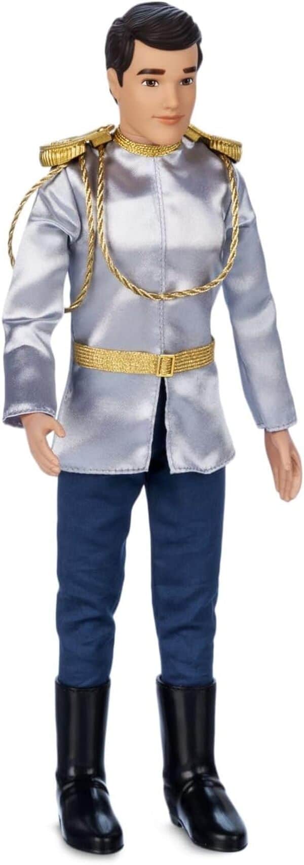 Disney Store Lot de 2 poupées de princesse pour mariage Cendrillon et prince charmant, jouets de princesse avec détails moulés, costumes de mariage de luxe, emballage d'exposition panoramique et