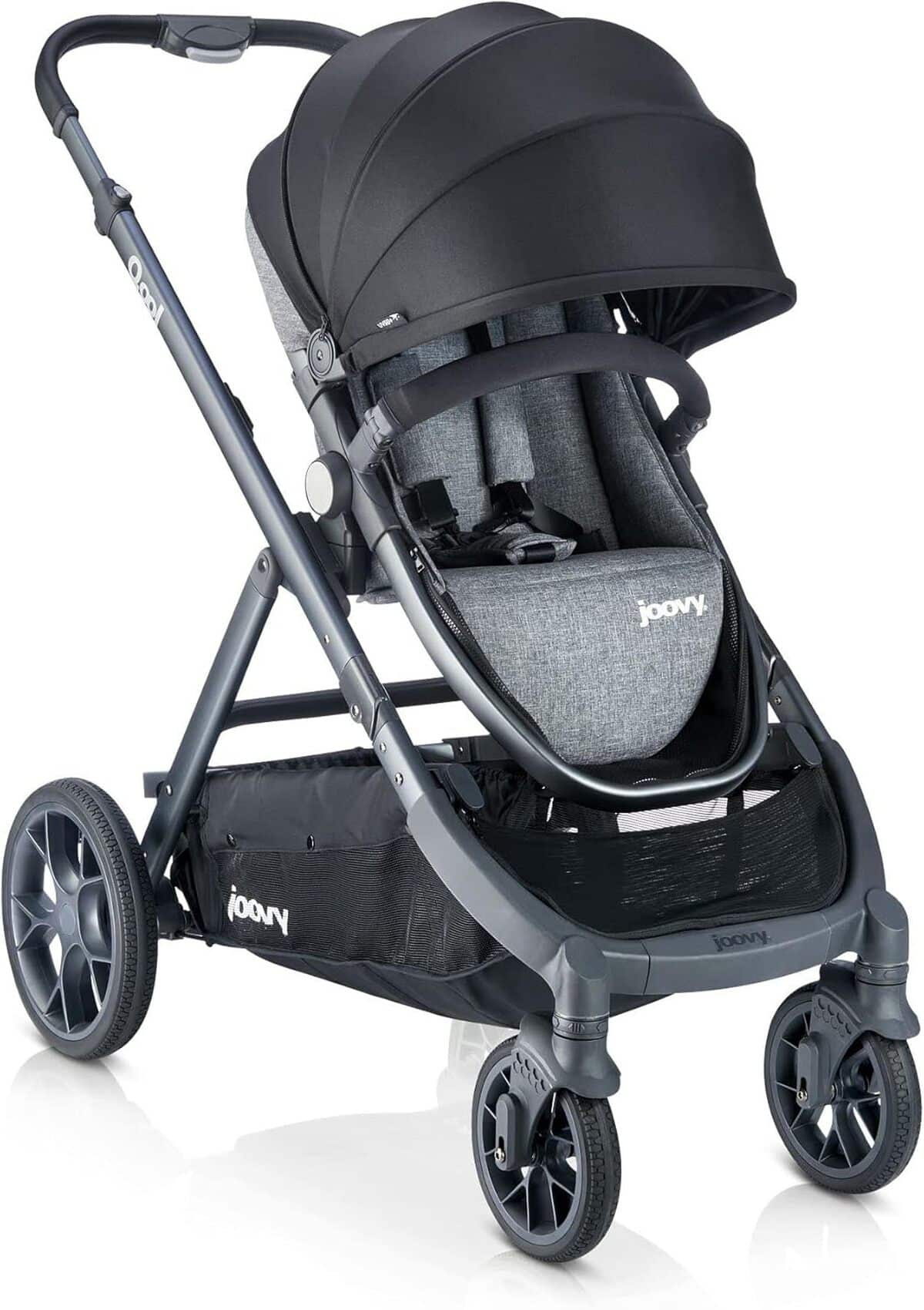 Test de la poussette Joovy Qool Melange gris