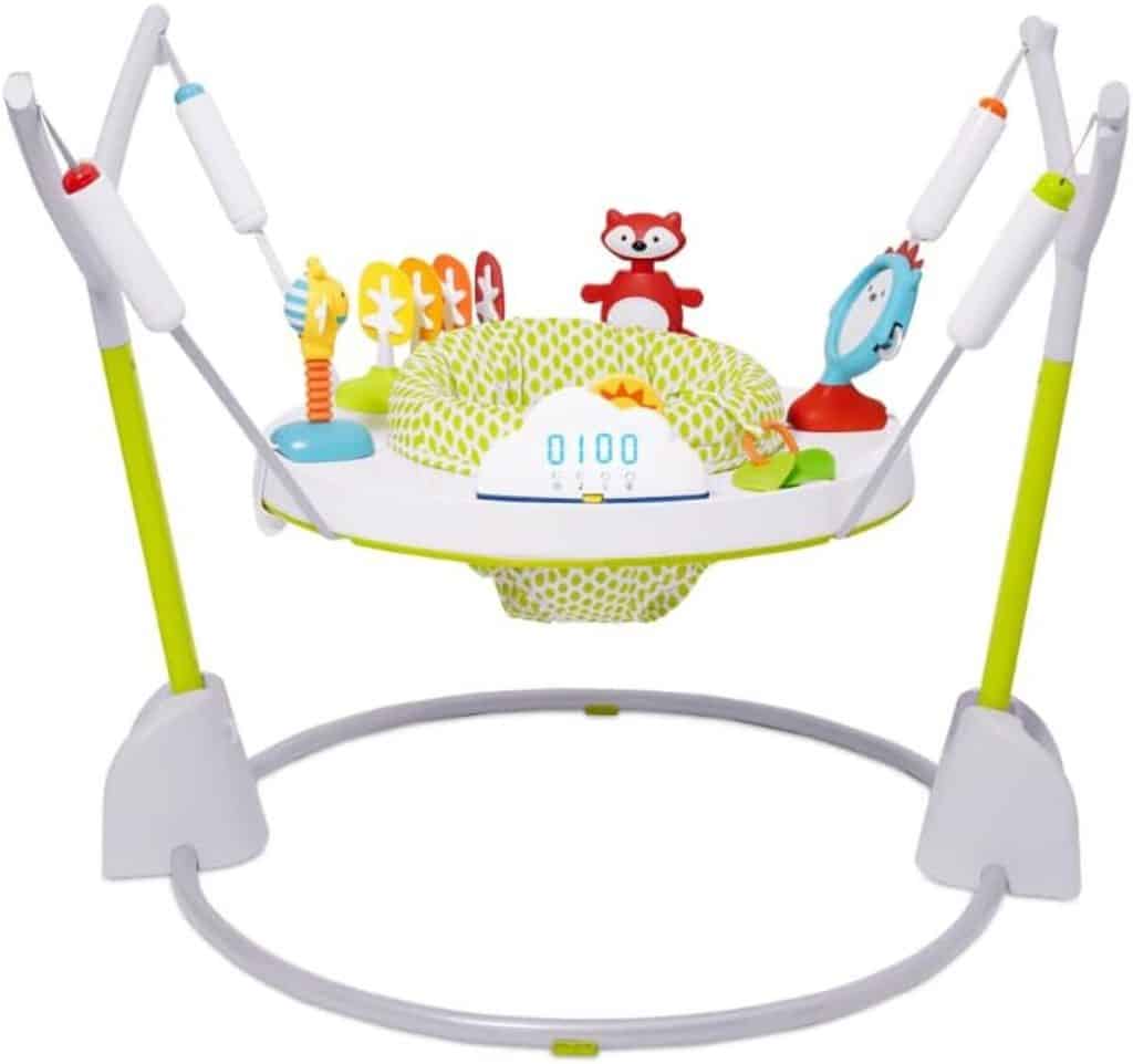 Test du sauteur interactif Skip Hop Jumper : activités et apprentissage pour bébé