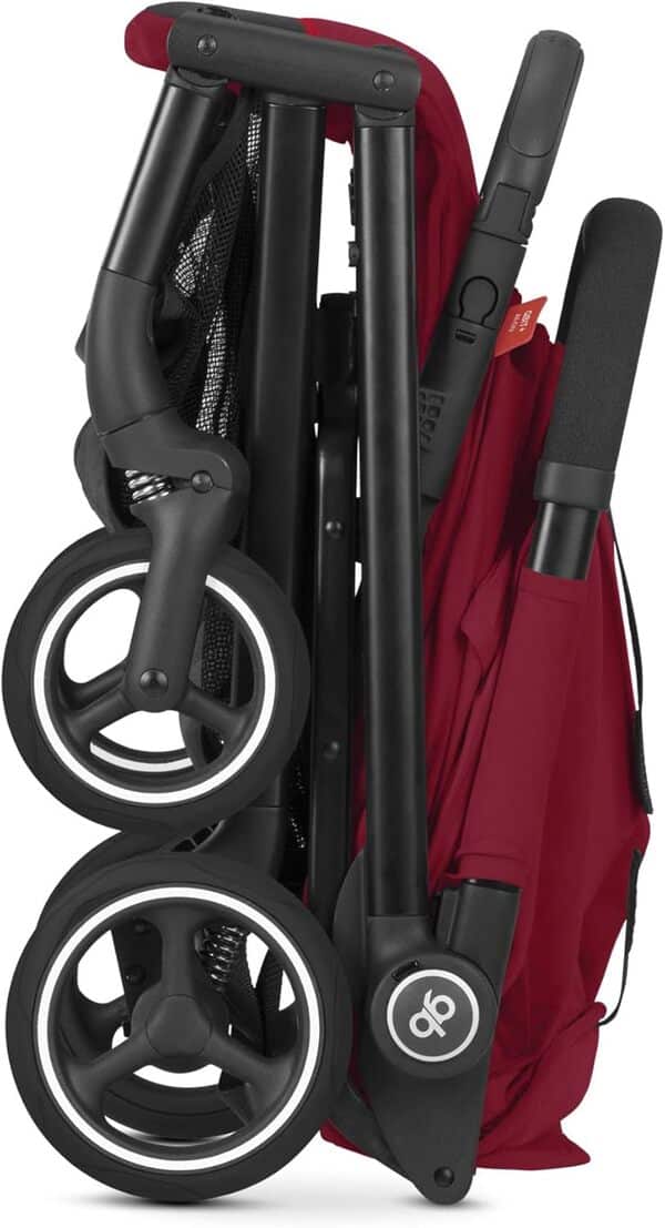 gb Gold Poussette citadine Qbit+ Tout-terrain, Compacte, De la naissance jusqu'Ã 17 kg (4 ans env.), Vanilla Beige