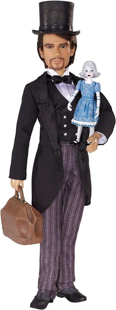 Avis : poupée Oscar Diggs et poupée en porcelaine Disney