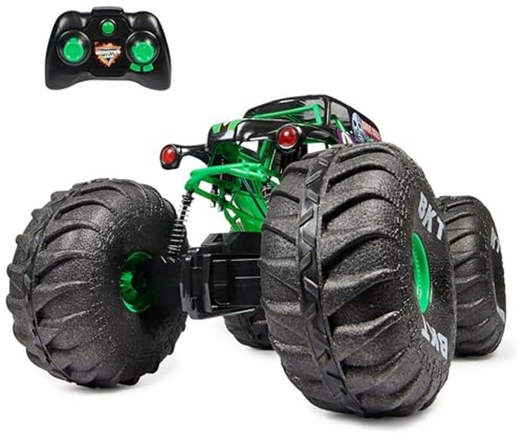Essai du camion télécommandé Mega Grave Digger de Monster Jam