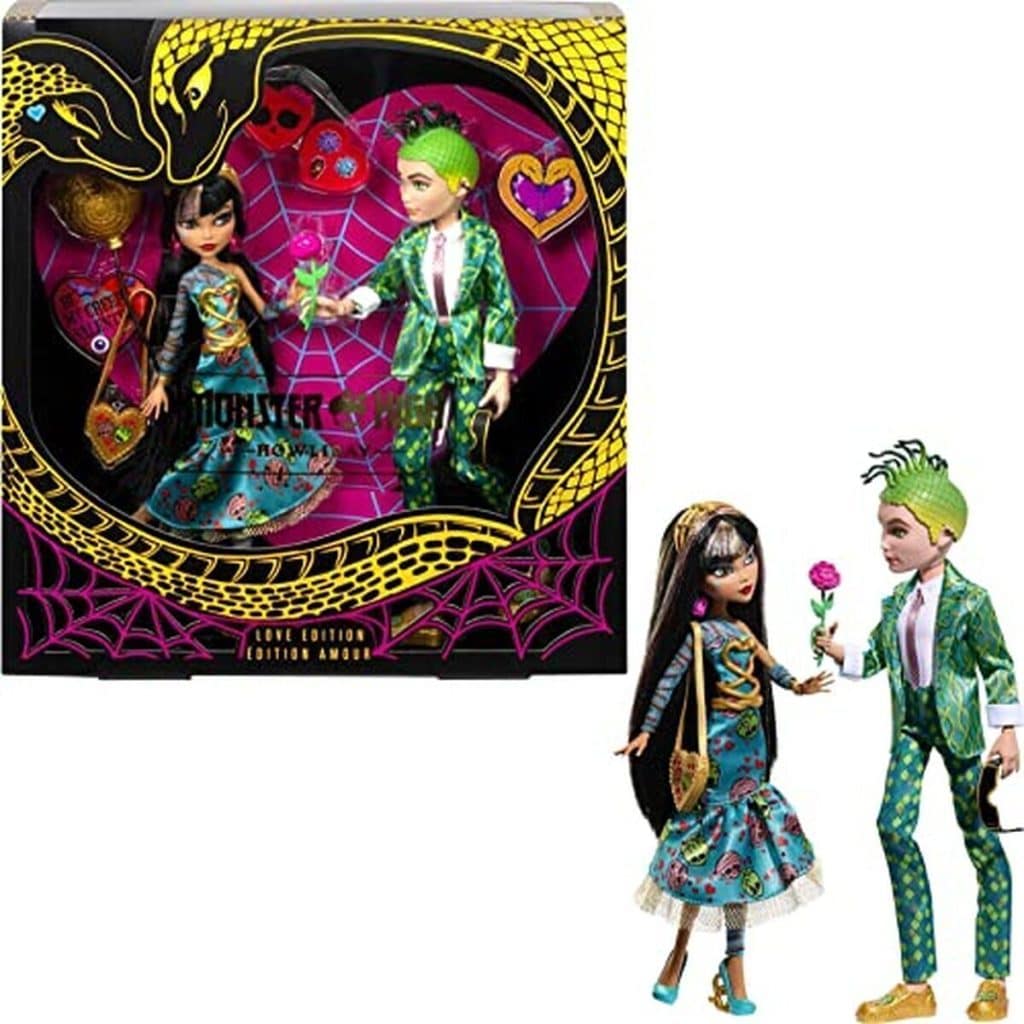 Test : monster High Howliday Love Edition, poupées collector Cleo & Deuce