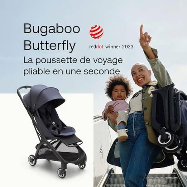 Découvrez notre test complet de la poussette Bugaboo Butterfly : caractéristiques, avantages et inconvénients de cette poussette ultra compacte pour parents modernes en déplacement
