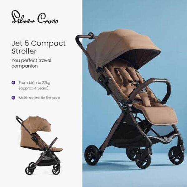 Découvrez notre test complet de la poussette compacte Jet 5 de Silver Cross : caractéristiques, avantages et inconvénients pour faire le meilleur choix pour votre bébé.