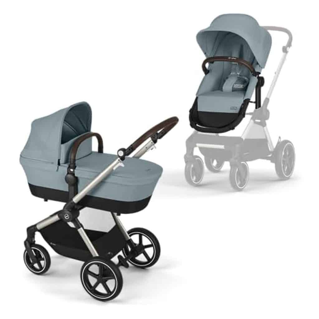 Test de la poussette 2-en-1 Cybex Gold EOS Lux : idéale dès la naissance