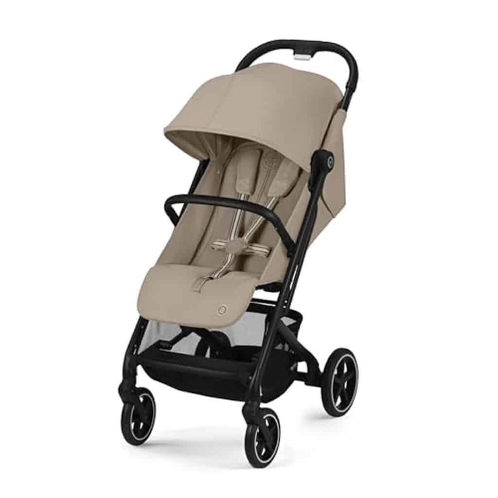 Test de la poussette Cybex Beezy BLK B/Almond Beige-beige