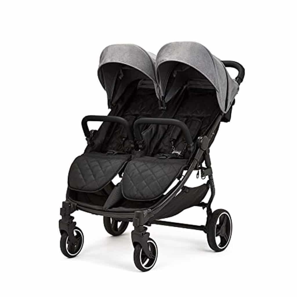Test de la poussette double Ickle Bubba Venus compacte et pliable