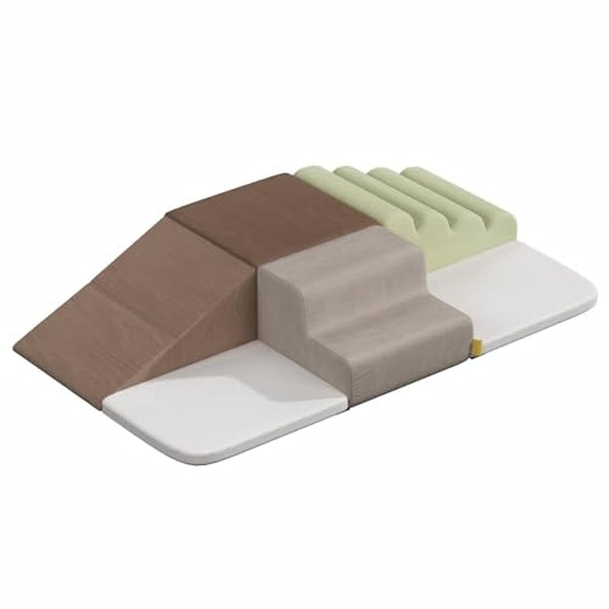 Test du parcours de motricité BanaSuper : blocs mousse éducatifs antidérapants