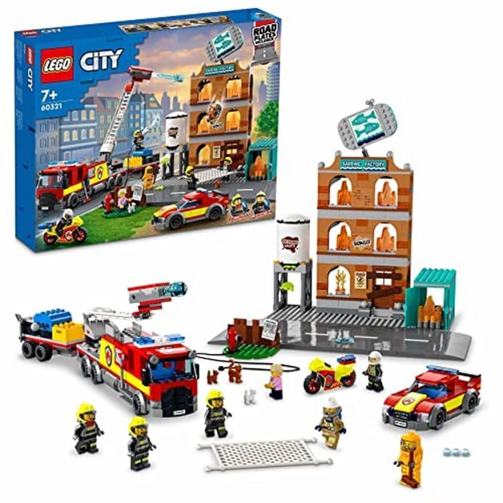 Test : lego 60321 city fire, le camion de pompiers à l'épreuve