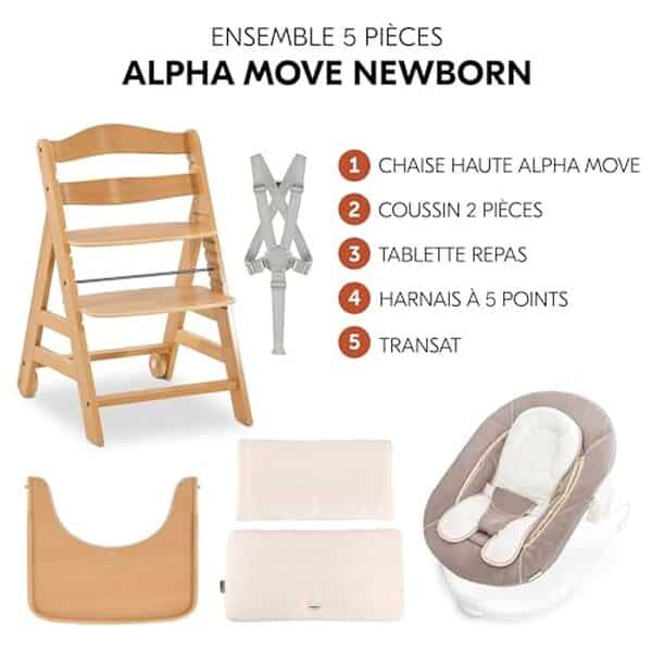 Découvrez notre avis complet sur la chaise haute Hauck Alpha Move : un modèle évolutif et pratique adapté dès la naissance. Ajustable et ergonomique, elle répond aux besoins des parents et accompagne la croissance de votre enfant.