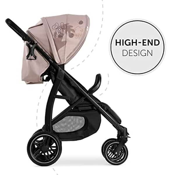 Découvrez notre avis complet sur la poussette Hauck Disney Rapid 4D Minnie Mouse rose : confort, sécurité et design attrayant au rendez-vous pour vos promenades avec bébé.