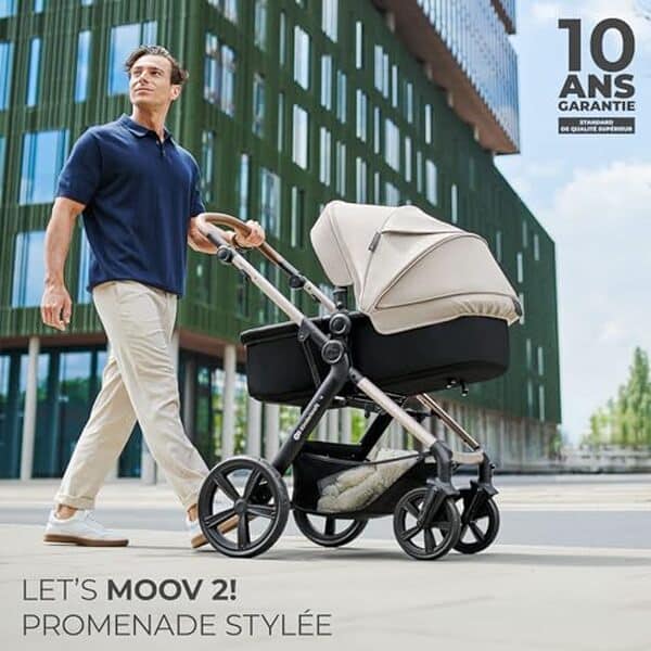 Découvrez notre test détaillé de la poussette 4 en 1 Kinderkraft MOOV2 : caractéristiques, avantages, inconvénients et avis pour bien choisir votre poussette multifonction. 
