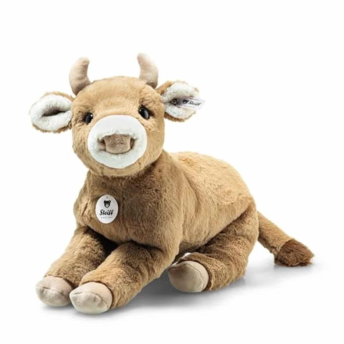 Avis sur le doudou veau Resi de Steiff : douceur et tendresse pour bébé
