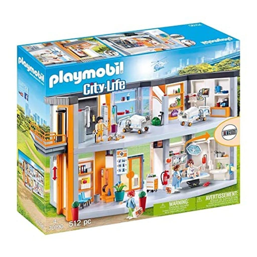 Test de l'hôpital aménagé Playmobil 70190 City Life