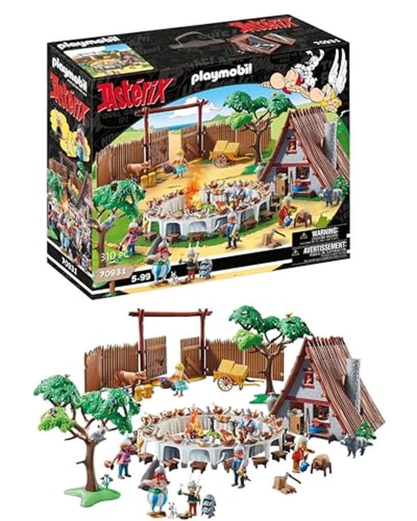 Test du Playmobil 70931 : le banquet du village d'Astérix