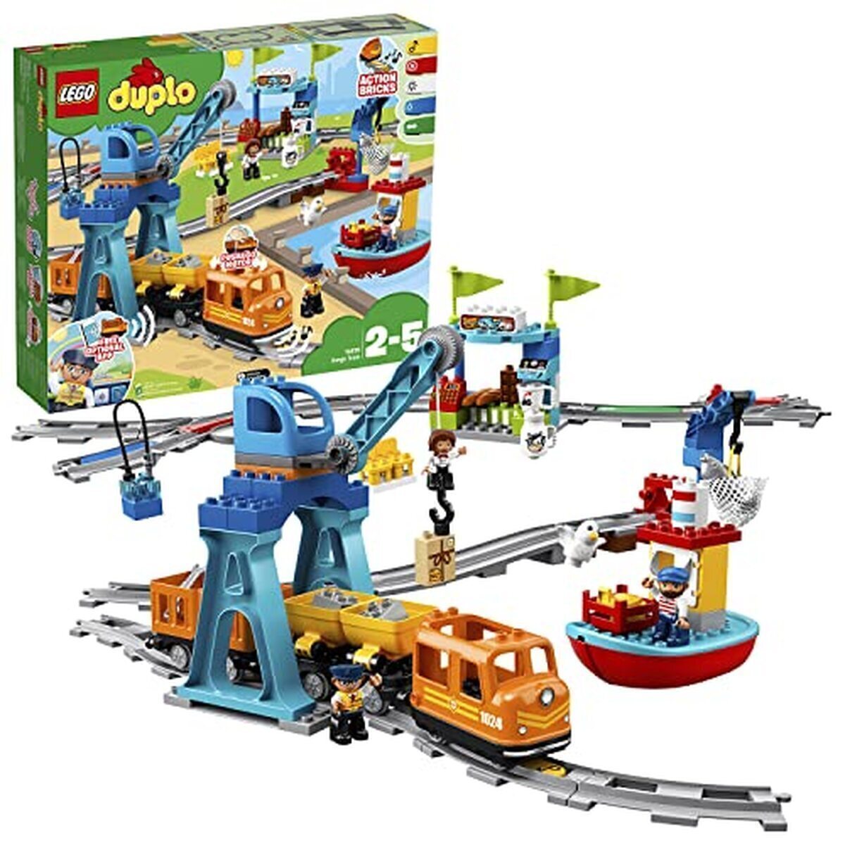Test Du Train De Marchandises LEGO 10875 Duplo : le Jouet Éducatif Parfait Pour Les Petits Ingénieurs