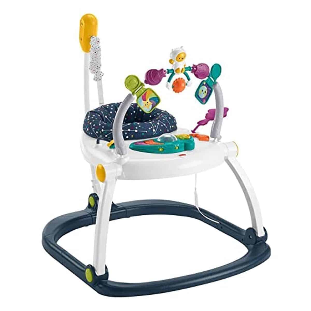 Test du trotteur Fisher-Price jumpero compact GPT46 : lumières et musique pour bébé