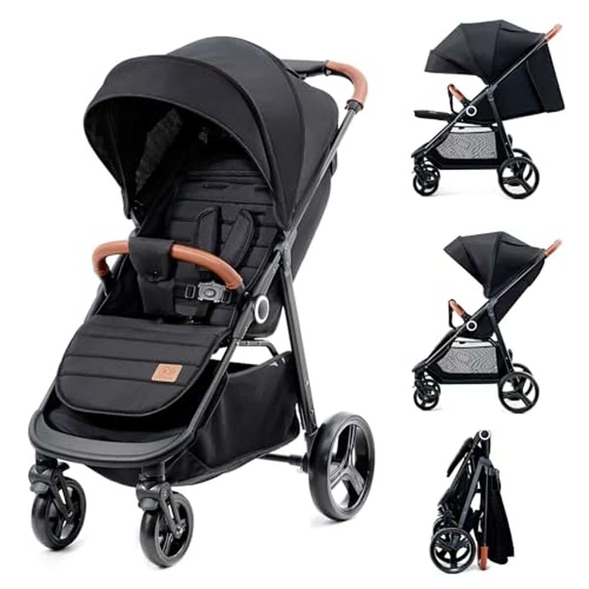 Test Kinderkraft Grande Plus : poussette canne pratique et confortable