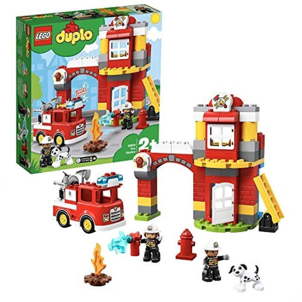 Test Lego 10903 Duplo Town : la caserne de pompiers avec camion et figurines