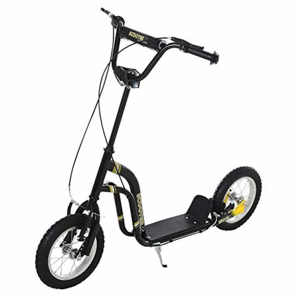 Test trottinette enfant HOMCOM : grandes roues et double freins