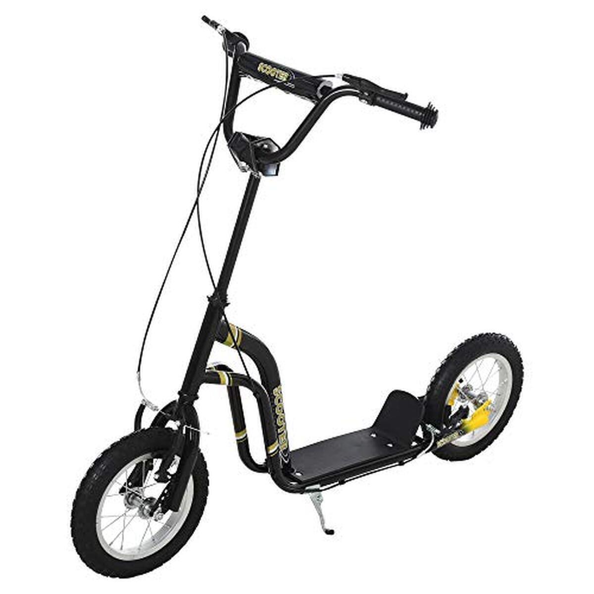 Test trottinette enfant HOMCOM : grandes roues et double freins
