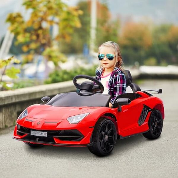 Découvrez notre test détaillé de la voiture électrique Lamborghini Aventador SVJ Homcom pour enfants : performances, sécurité et divertissement au rendez-vous.