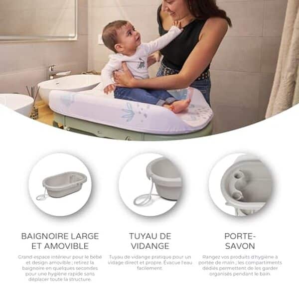 Découvrez notre test complet de la baignoire ergonomique MS BabyWorld Bubble : design innovant, confort et sécurité pour le bain de votre bébé. 