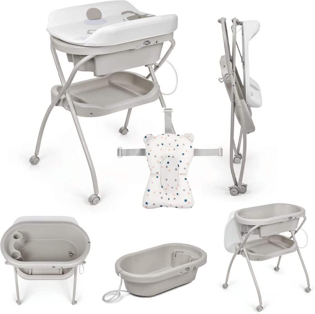 Test baignoire ergonomique MS BabyWorld Bubble : tout-en-un pour bébé