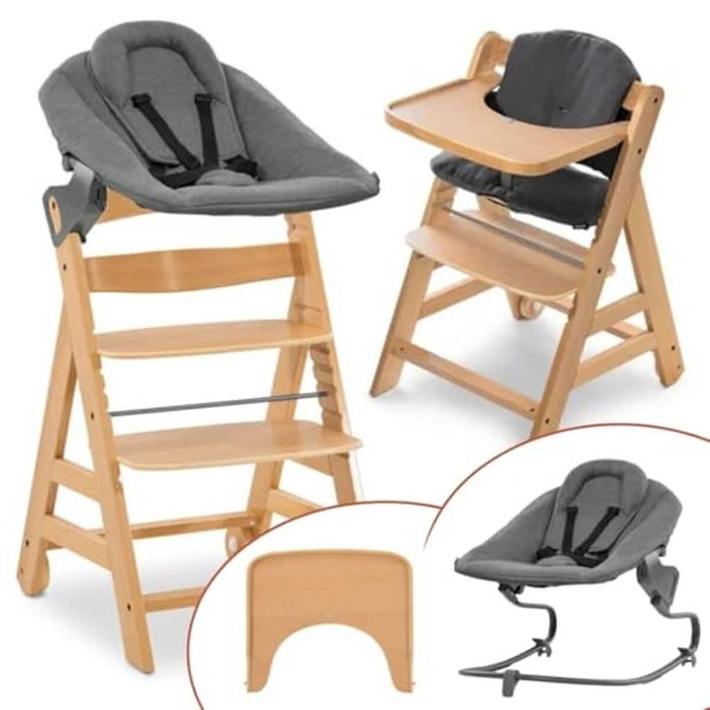 Test : chaise haute bébé hauck Alpha Move avec transat premium