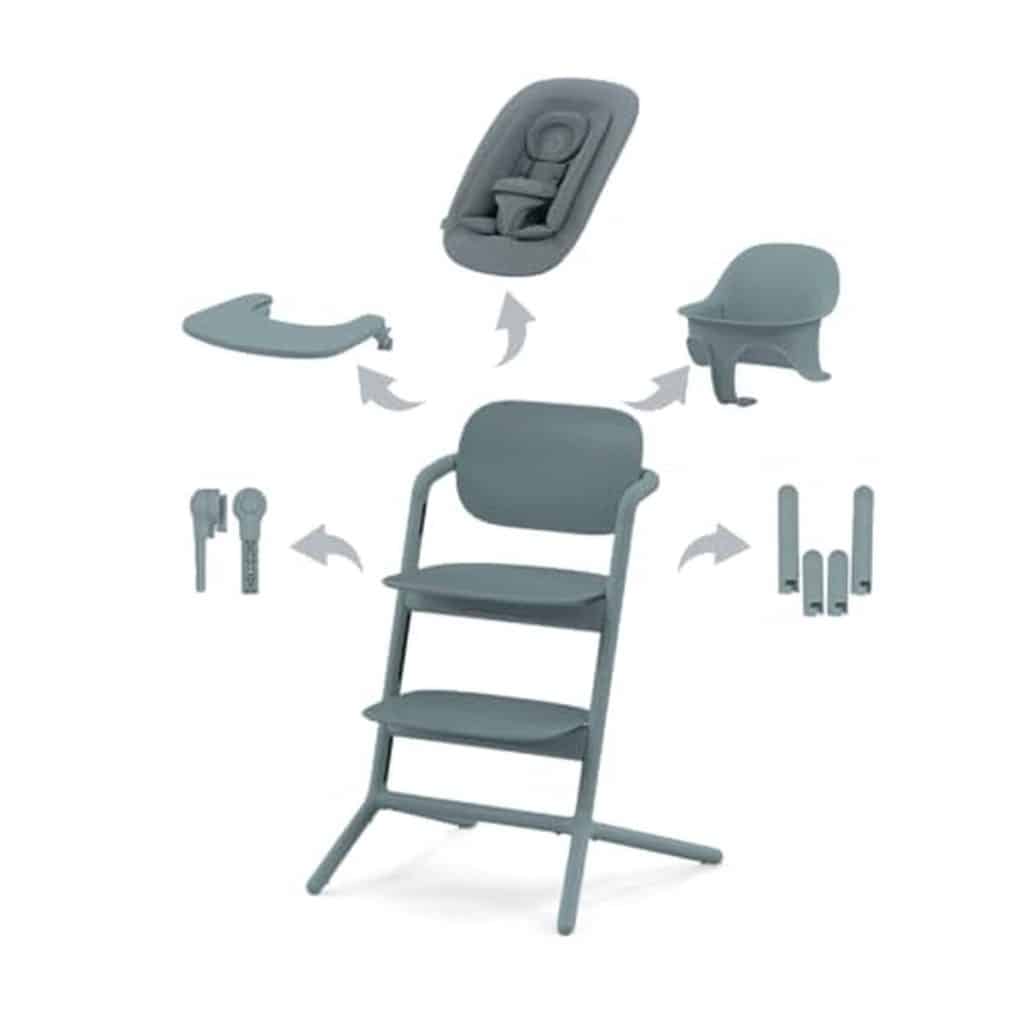 Test : chaise haute évolutive Cybex Gold Lemo 4-en-1