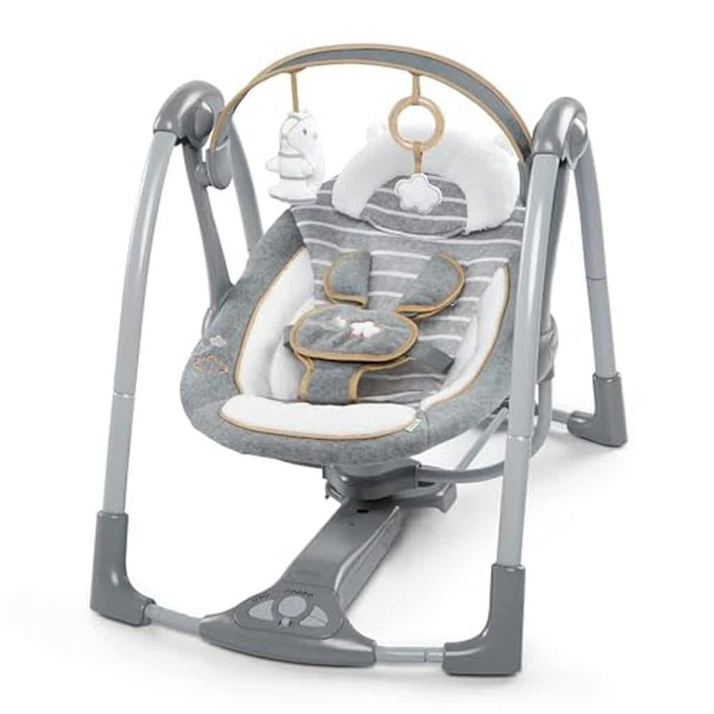 Test de la balancelle compacte Ingenuity Bella Teddy : confort et sécurité pour bébé