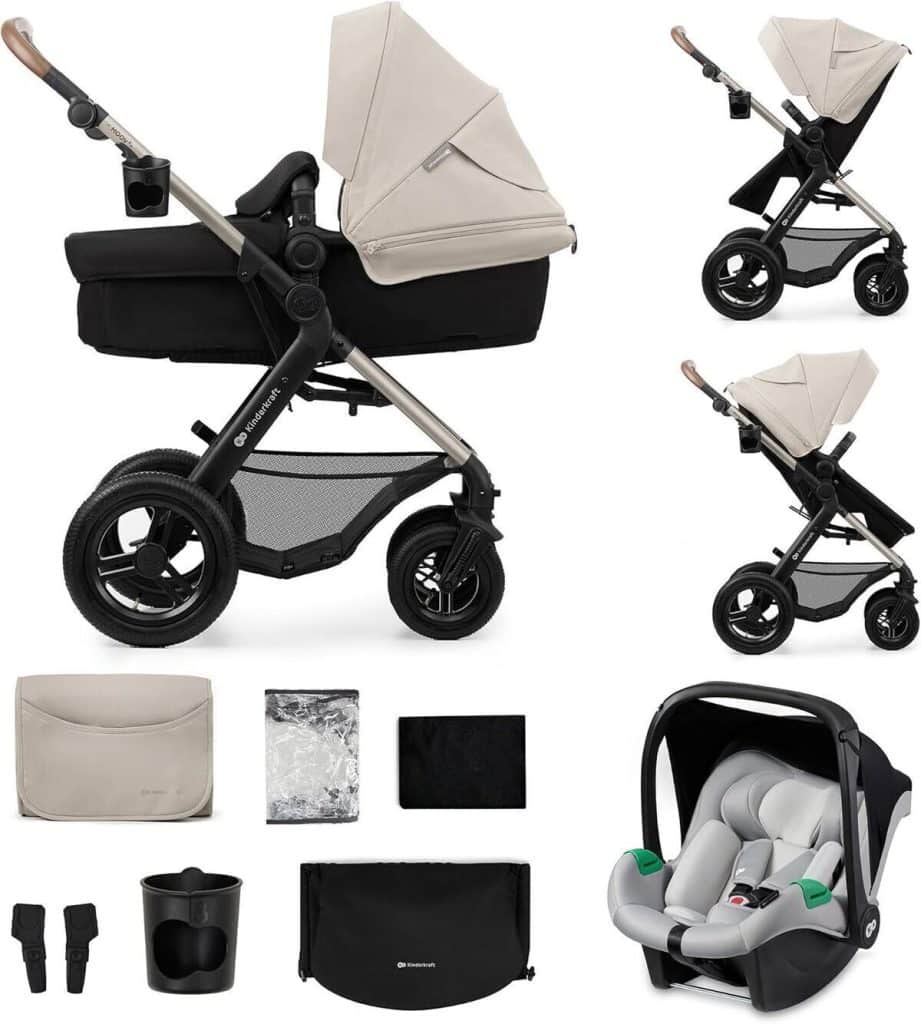 Test de la poussette 3 en 1 Kinderkraft Moov2 Air
