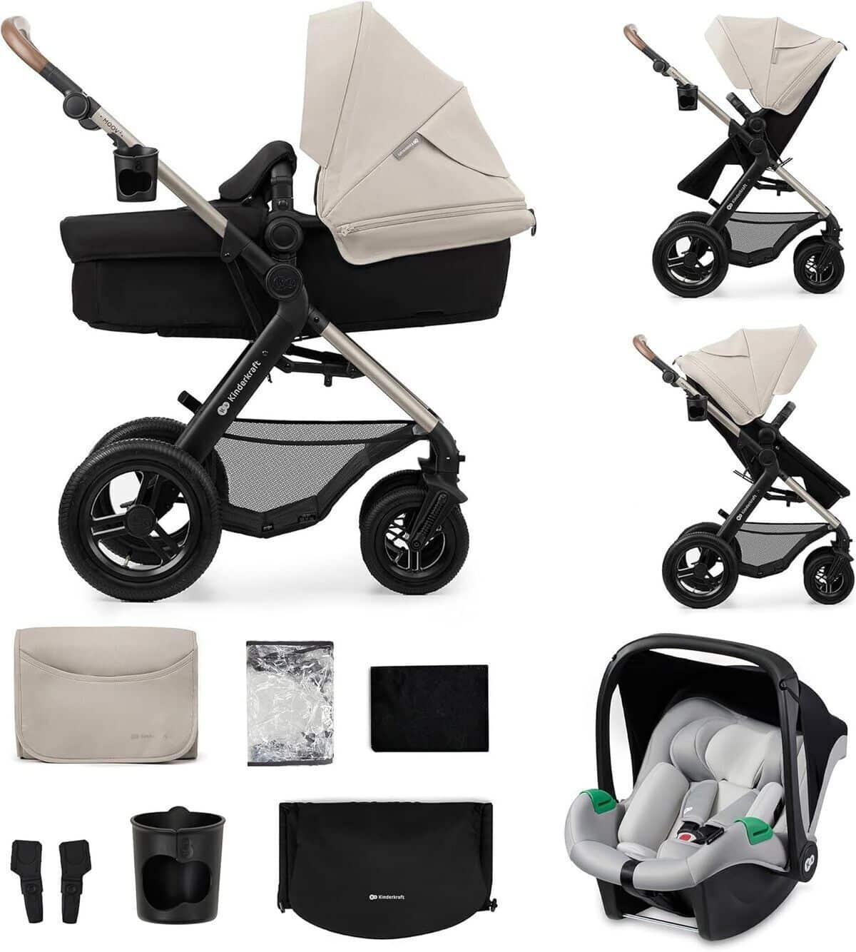 Test de la poussette 3 en 1 Kinderkraft Moov2 Air