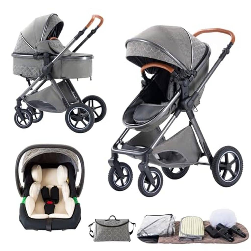 Test de la poussette BEBBY 3 en 1 pliable et pratique