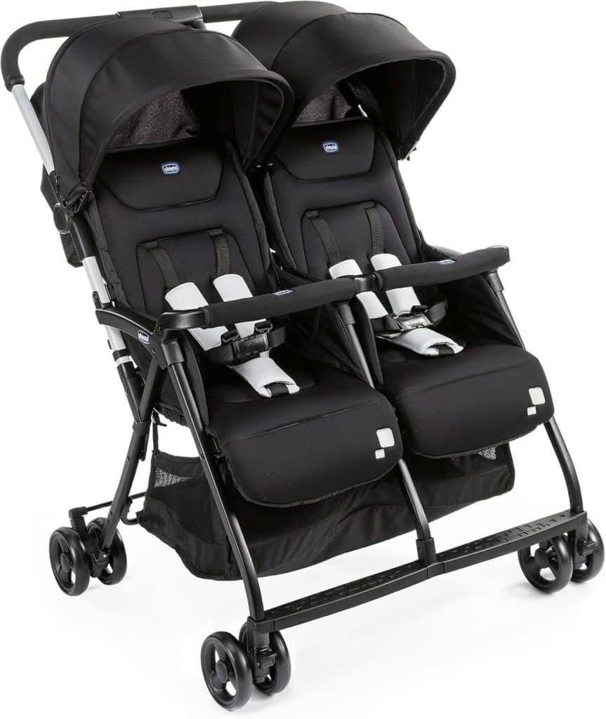 Test de la poussette double Chicco OHlalà : compacte et légère