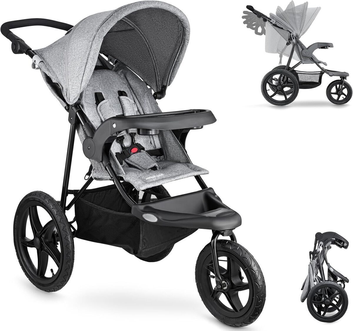 Test de la poussette tout terrain Moby-System Runner Mountain