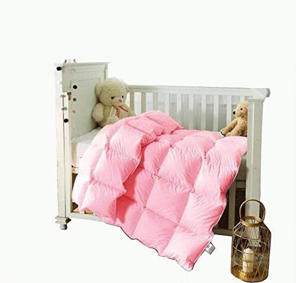 Test du doudou RoseFeather en coton bio hypoallergénique