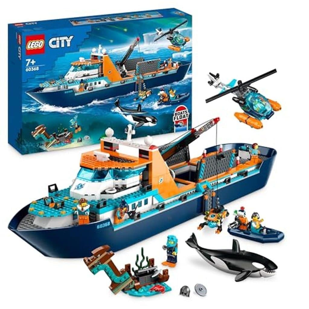 Test du navire d'exploration arctique LEGO City 60368